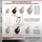 Service Caster 8 Inch Heavy Duty High Temp Phenolic Swivel Caster Set with 2 Swivel Locks SCC SCC-KP92S830-PHRHT-BSL-2-S-2 - alternate 3